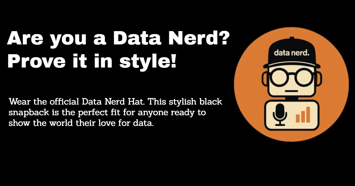 Data Nerd Hat Promo Banner